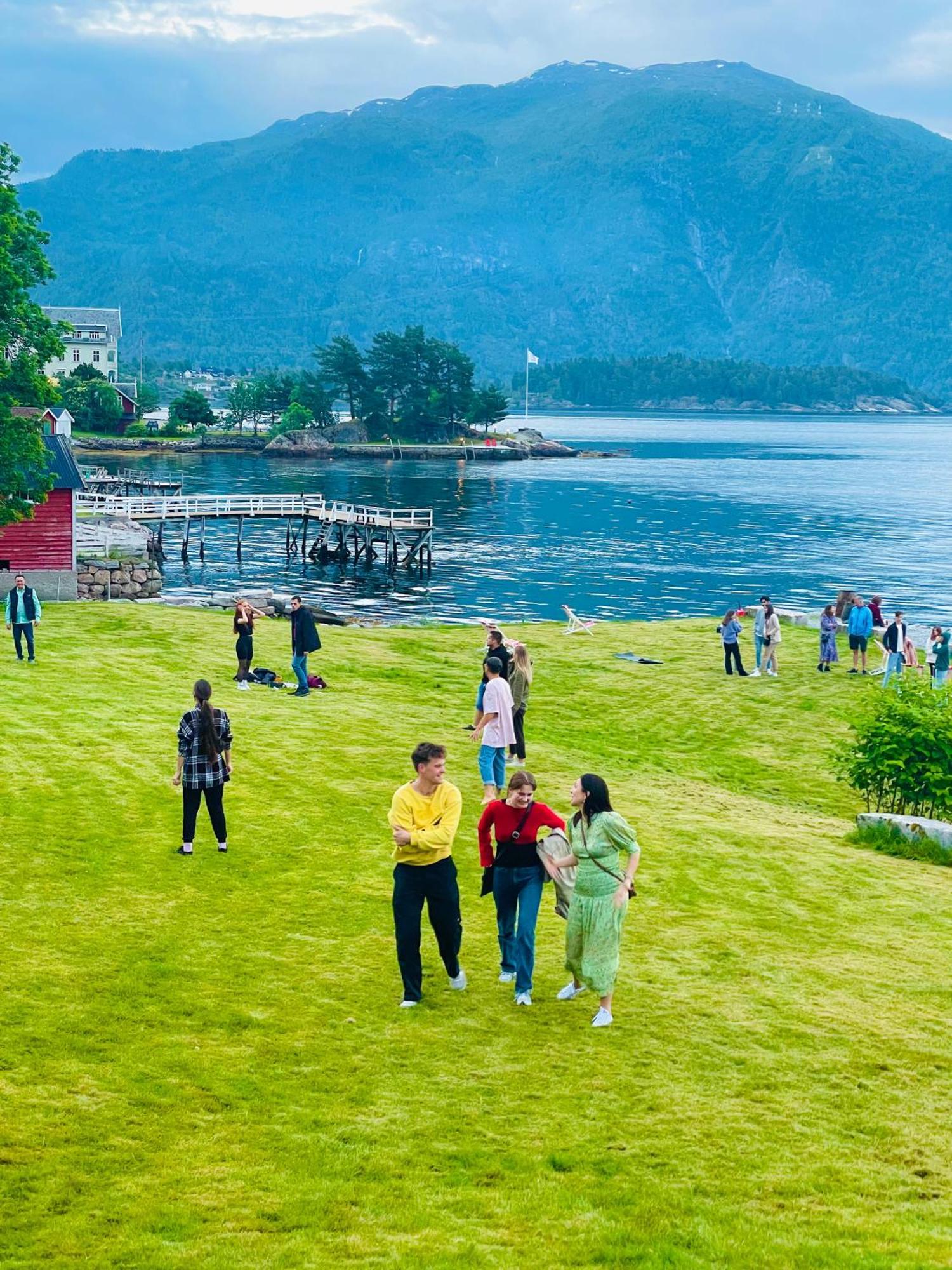 Balestrand Hotel Esterno foto